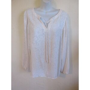 Loft Top Size Large Peasant Blouse